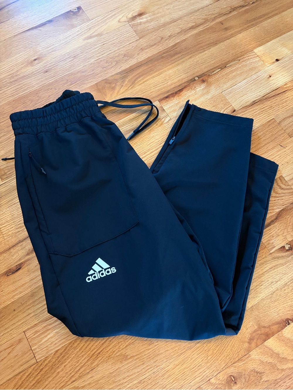 adidas Women’s Black Jogger Pants with Logo